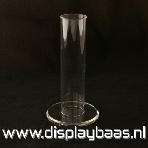 Armband display, plexi, transparant, ronde onderkant, staand, 1 rol - Klik op de afbeelding om het venster te sluiten